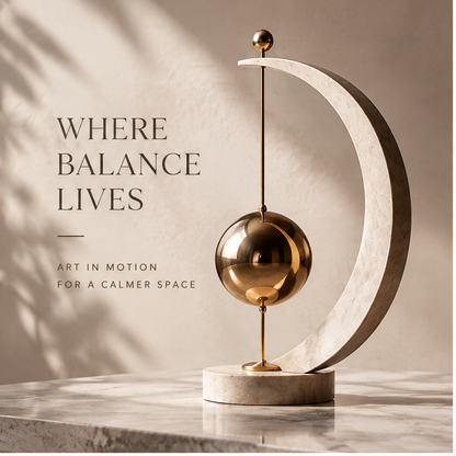 Where balance lives — art in motion for a calmer space