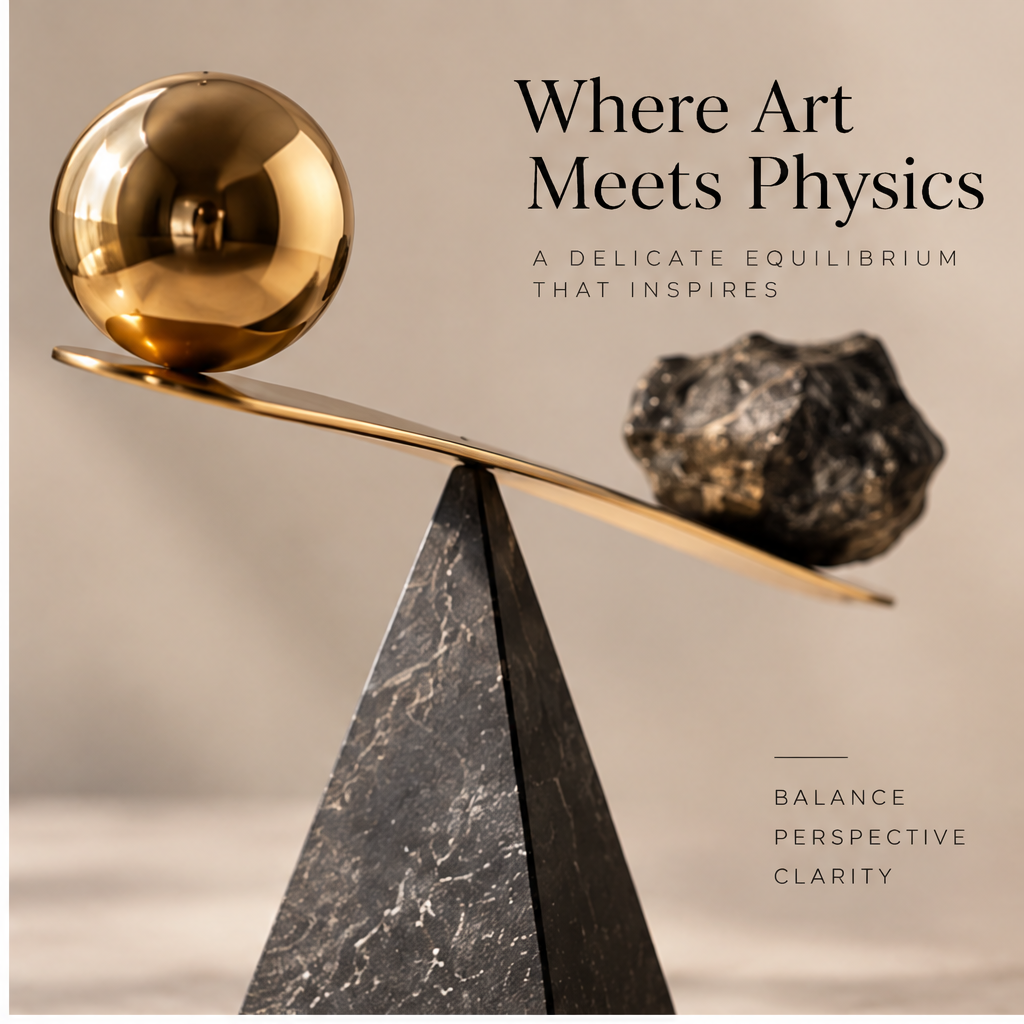 A quiet balance for a focused mind — harmony at home