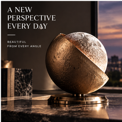 Inspired by reality — detailed craters and textures bring the moon closer than ever