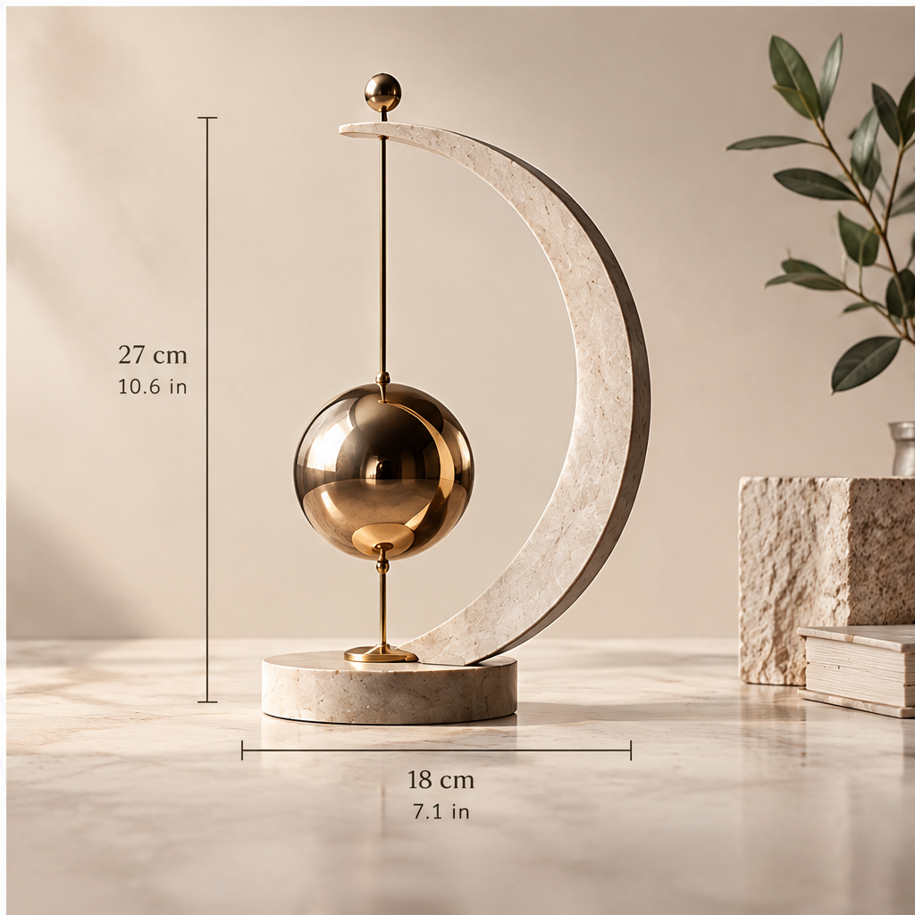 Perfect proportion — 27cm height, 18cm base diameter